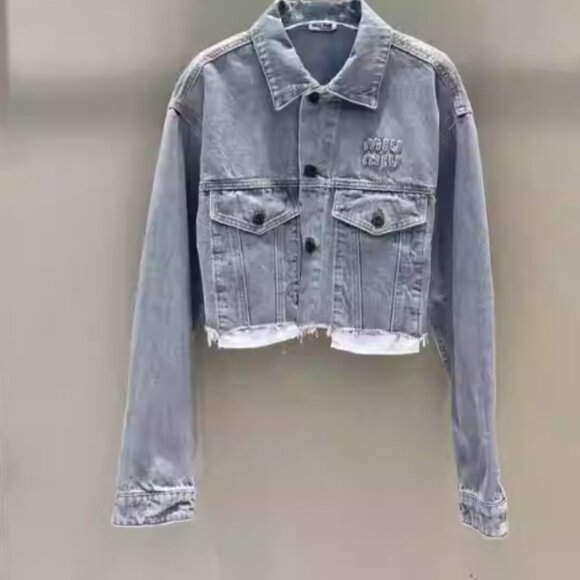 miumiu denim jacket - Picture 1 of 4